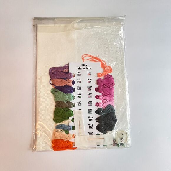 Amathusia Cross Stitch Kit #AM824 The Birthday Girls Mav Malachite NEW Sealed - Picture 3 of 4